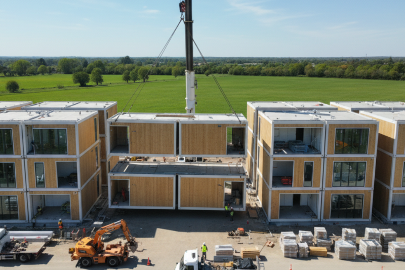 Construção Modular: Edificações Sustentáveis e Eficientes